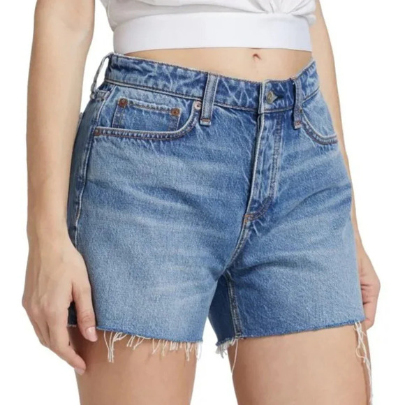 Rag & Bone Dre Distressed Jean Short  Sz: 29 - Picture 2 of 15